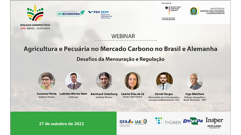 Agricultura e Pecuária no Mercado Carbono no Brasil e Alemanha