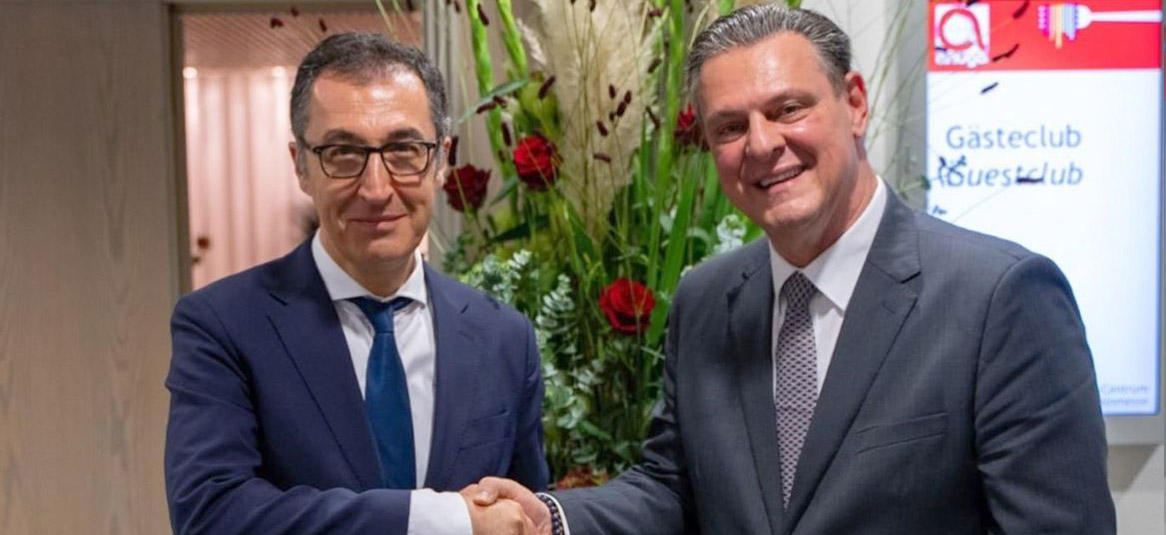 Reunião bilateral entre os ministros Fávaro e Özdemir foi um dos destaques da viagem do ministro brasileiro à Alemanha, em outubro de 2023. O encontro contribuiu para estreitar os laços de amizade, cooperação e parceria entre os dois países.